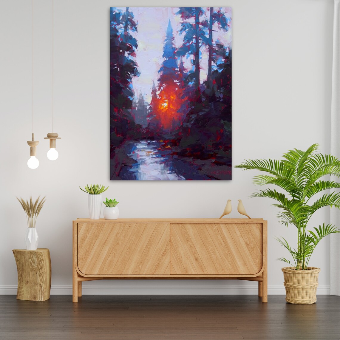 Forest Landscape, Nature Decor - Image 3