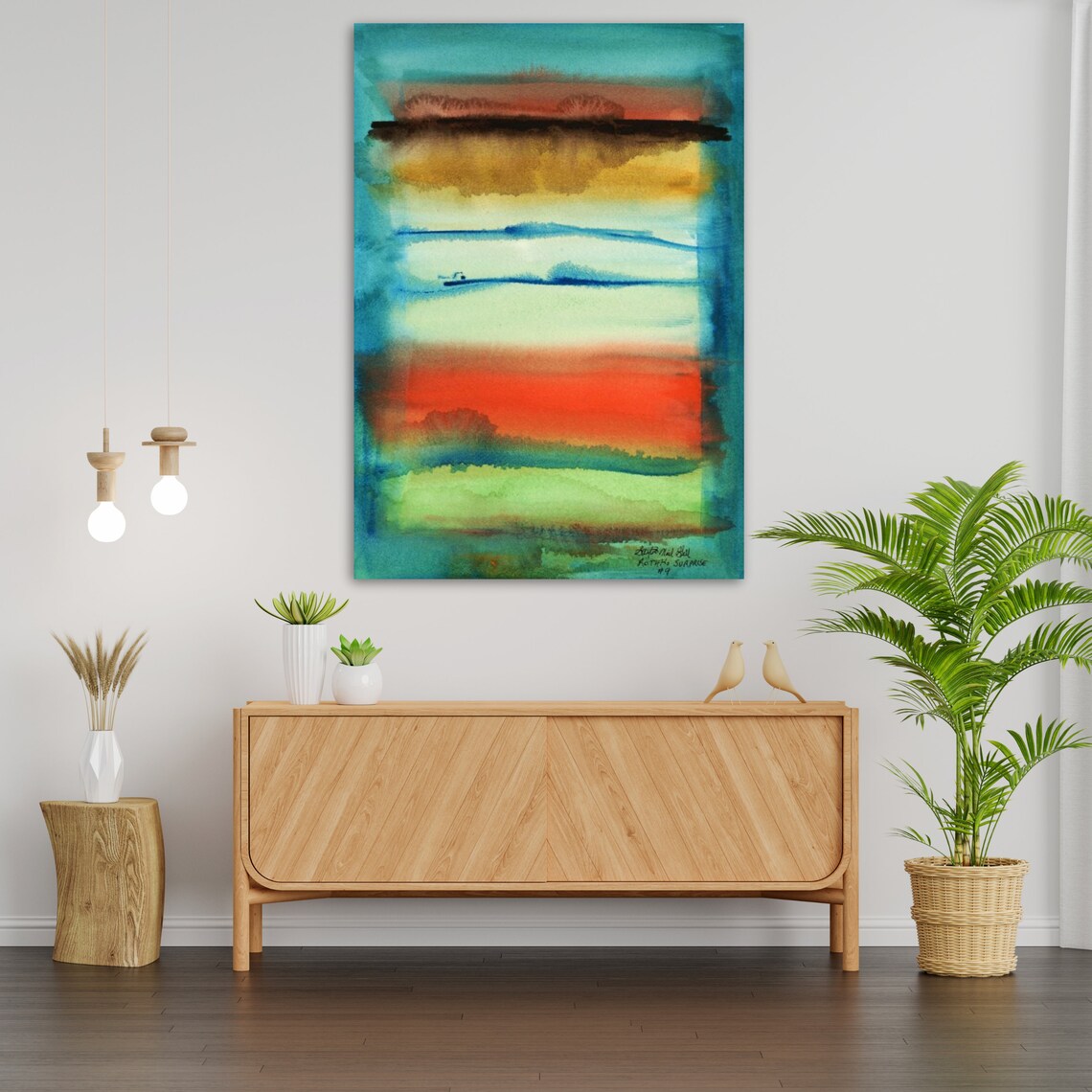 Mark Rothko Abstract Artwork, Modern Home Decor - Image 3