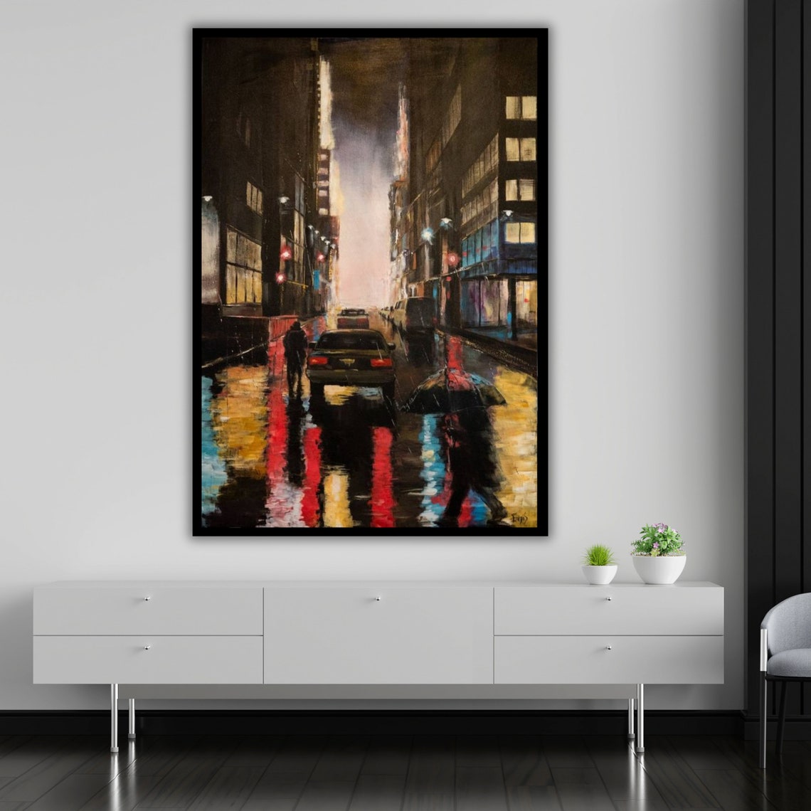 Panoramic Landscape Wall Art Ready To Hang Mountain Print Horizontal Art Nature Lover Gift Living Room Decor - Image 5
