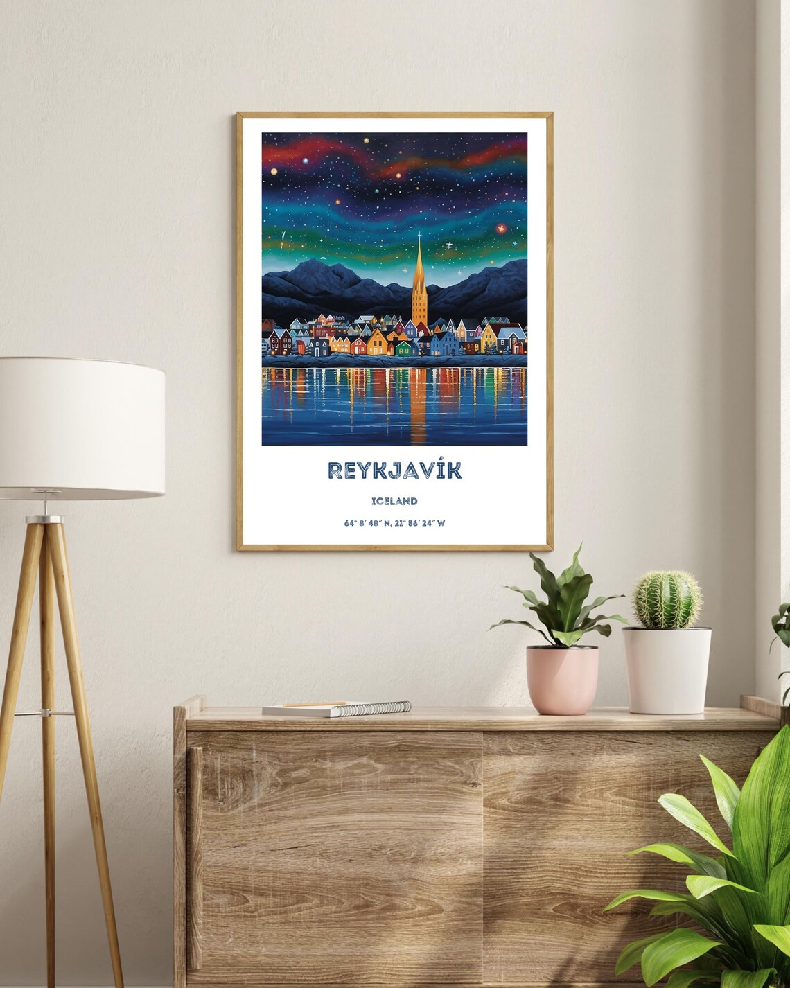 Reykjavik Reykjavk Classic Travel Poster - Image 2