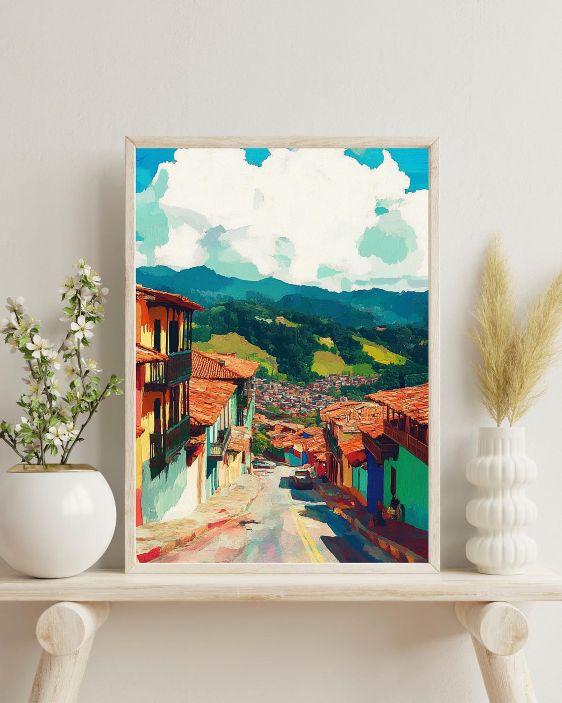 Filandia Quindio Travel Poster, Colombia