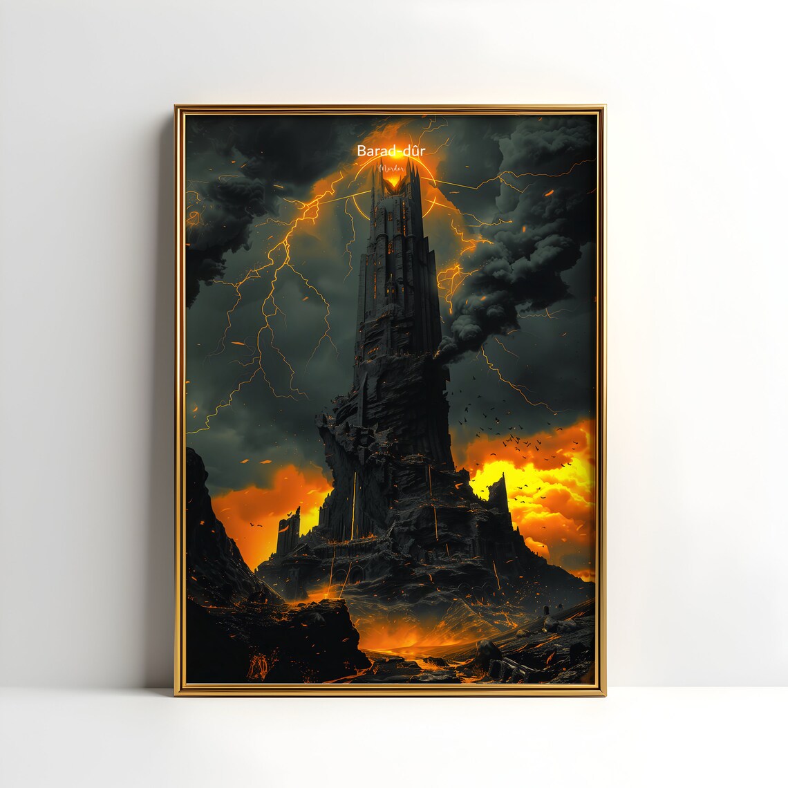 The Lord Of The Rings, Barad Dur Mordor Poster
