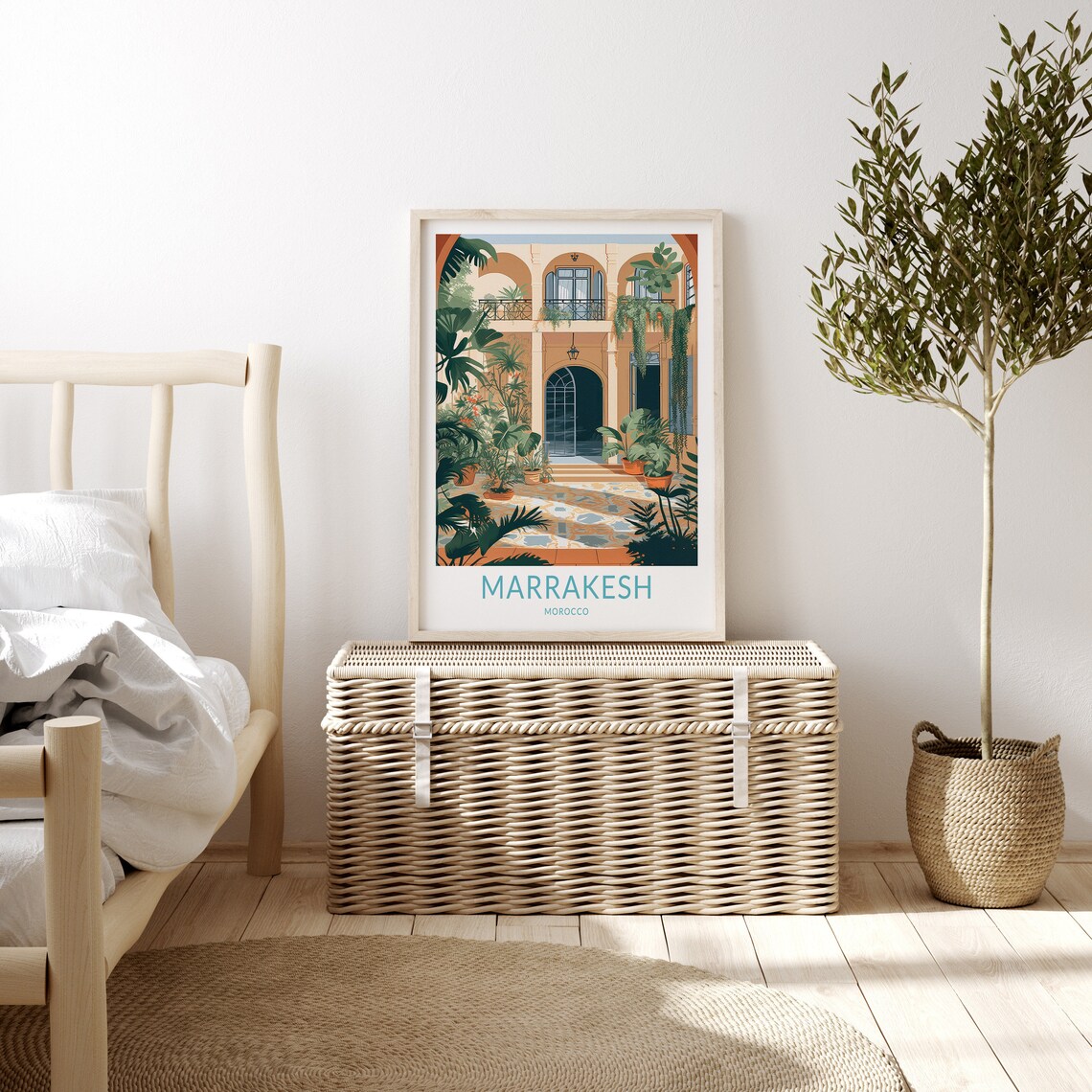 Marrakesh Travel Poster, Morocco Travel Poster - Image 3