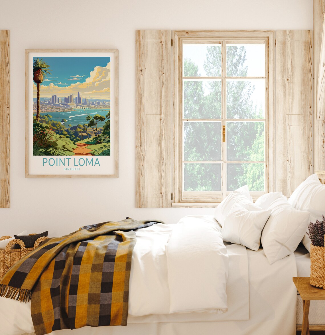 Point Loma San Diego Travel Poster, California Coast - Image 2