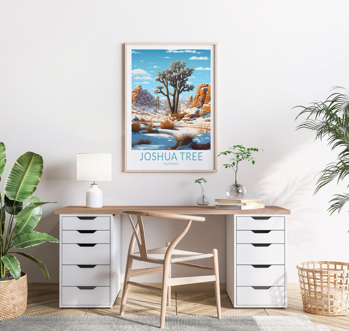 Joshua Tree California Travel Print Poster - Image 2