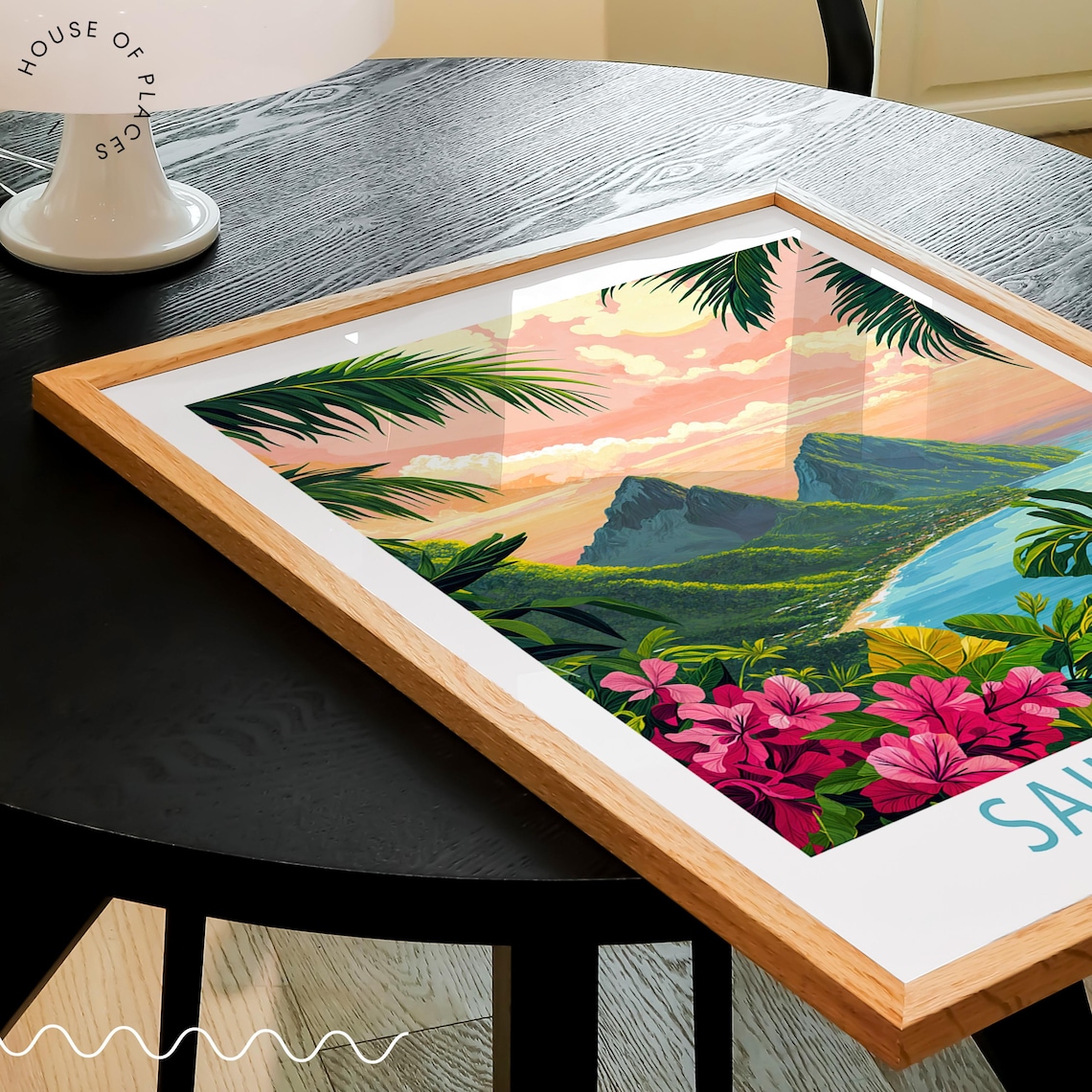 Saint Lucia Travel Poster, Caribbean Home Decor Print - Image 3