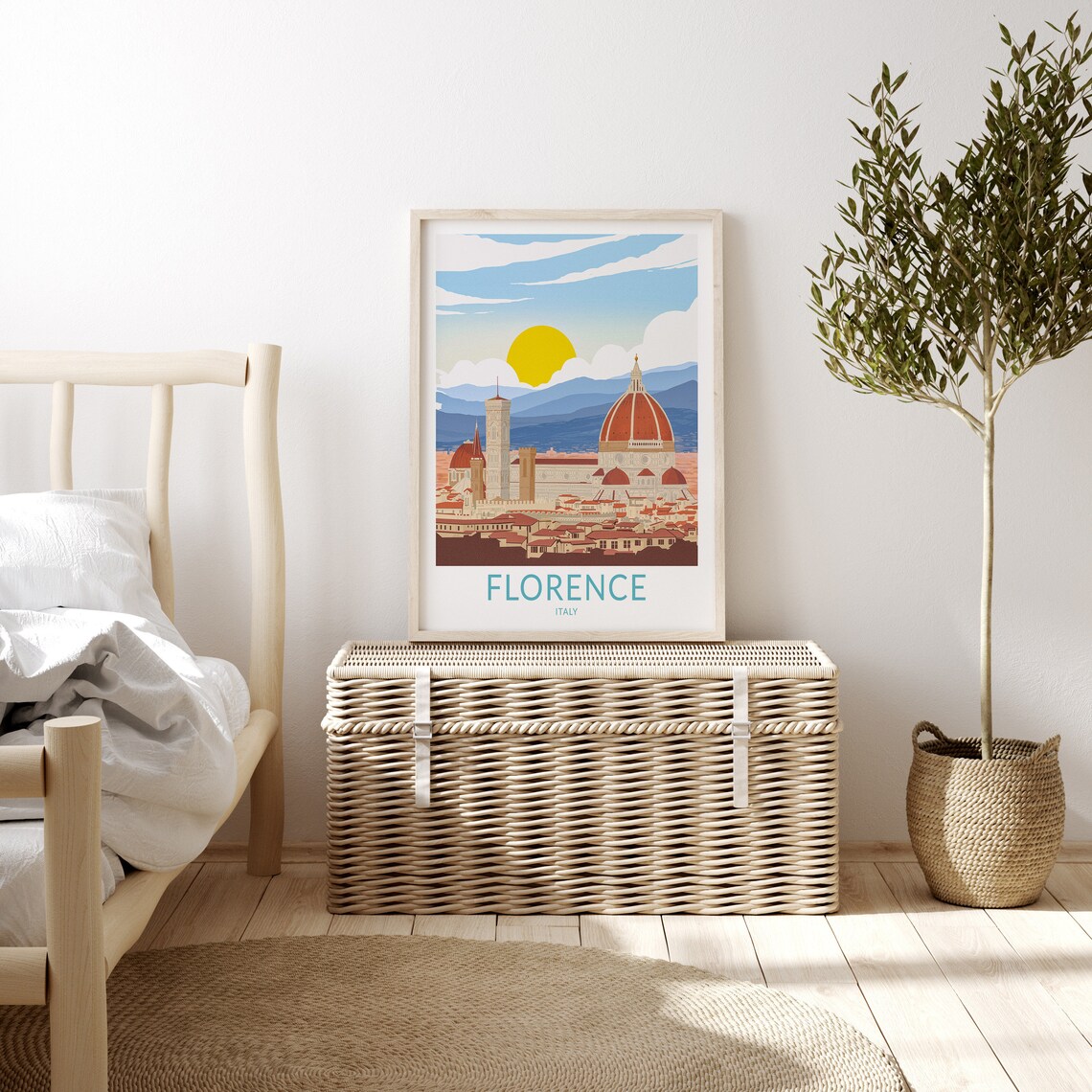 Florence Italy Travel Print, Travel Poster - Image 3