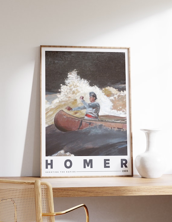Winslow Homer Print, Exhibition Poster