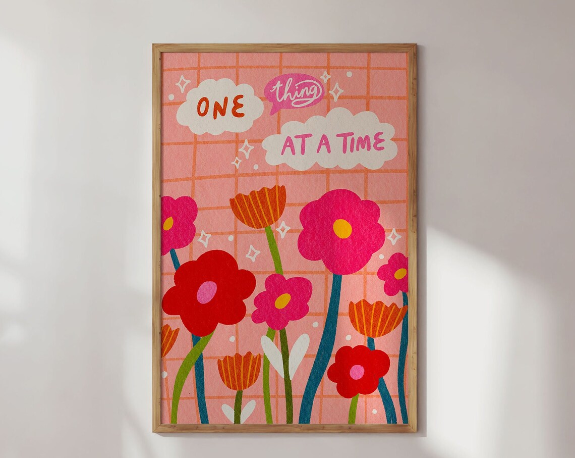 Motivational Quotes Self Love Poster Print