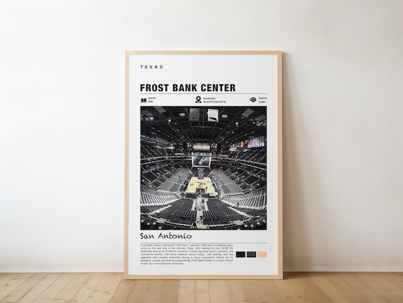 Frost Bank Center San Antonio 2002 Arena Interior Photo Poster