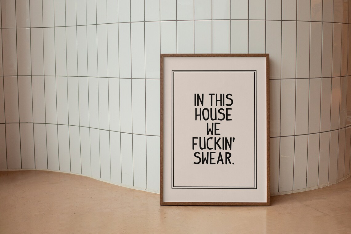 Ciao Italian Quote Big Bold Black Typography Minimalist Poster - Image 2