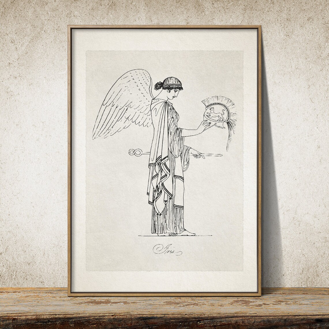 Messenger of the Gods Iris Vintage Greek Mythology Print - Image 4
