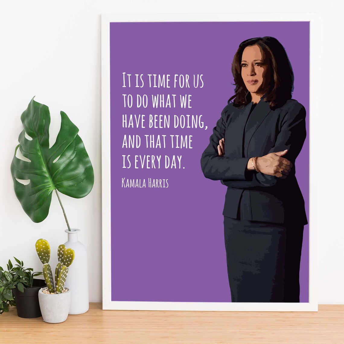 Kamala Harris Quote, Feminism Vice President Poster - Image 2