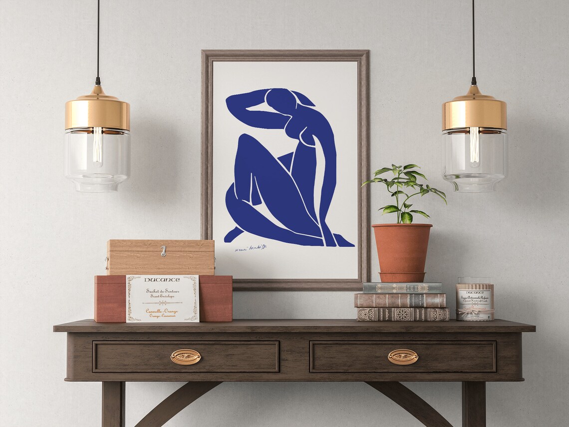 Matisse Blue Nude Art Print, Henri Matisse - Image 2