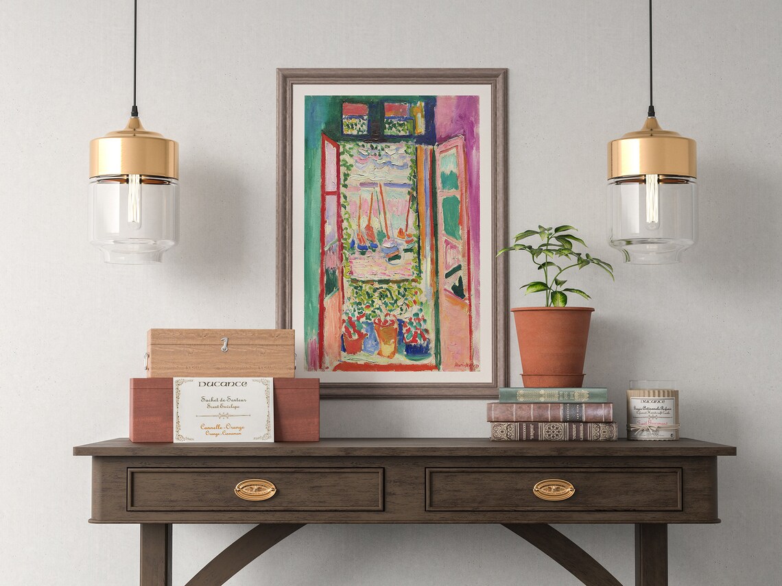 Matisse Open Window Collioure Gift Poster Print - Image 5