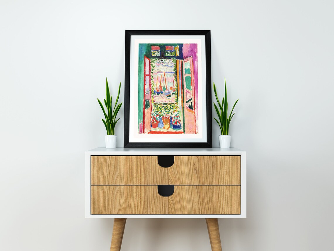 Matisse Open Window Collioure Gift Poster Print - Image 3