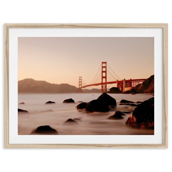 Golden Gate Bridge, San Francisco Travel Art Print