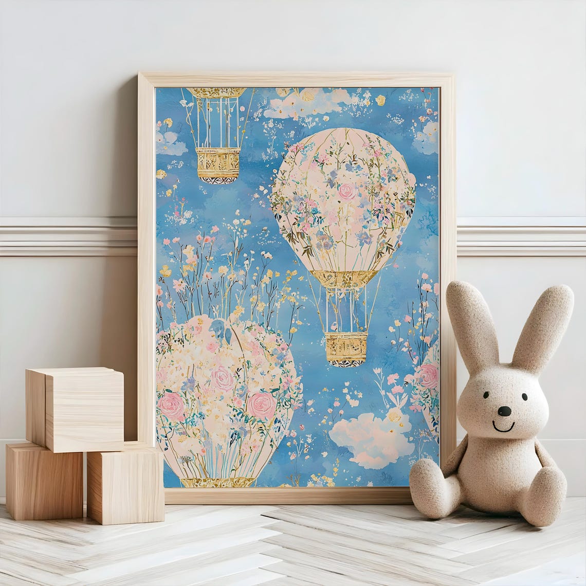 Nursery Decor Baby Room Wall Art Nursery Decor Prints Animal Boho Kids Room Decor Instant Playroom Print - Image 2