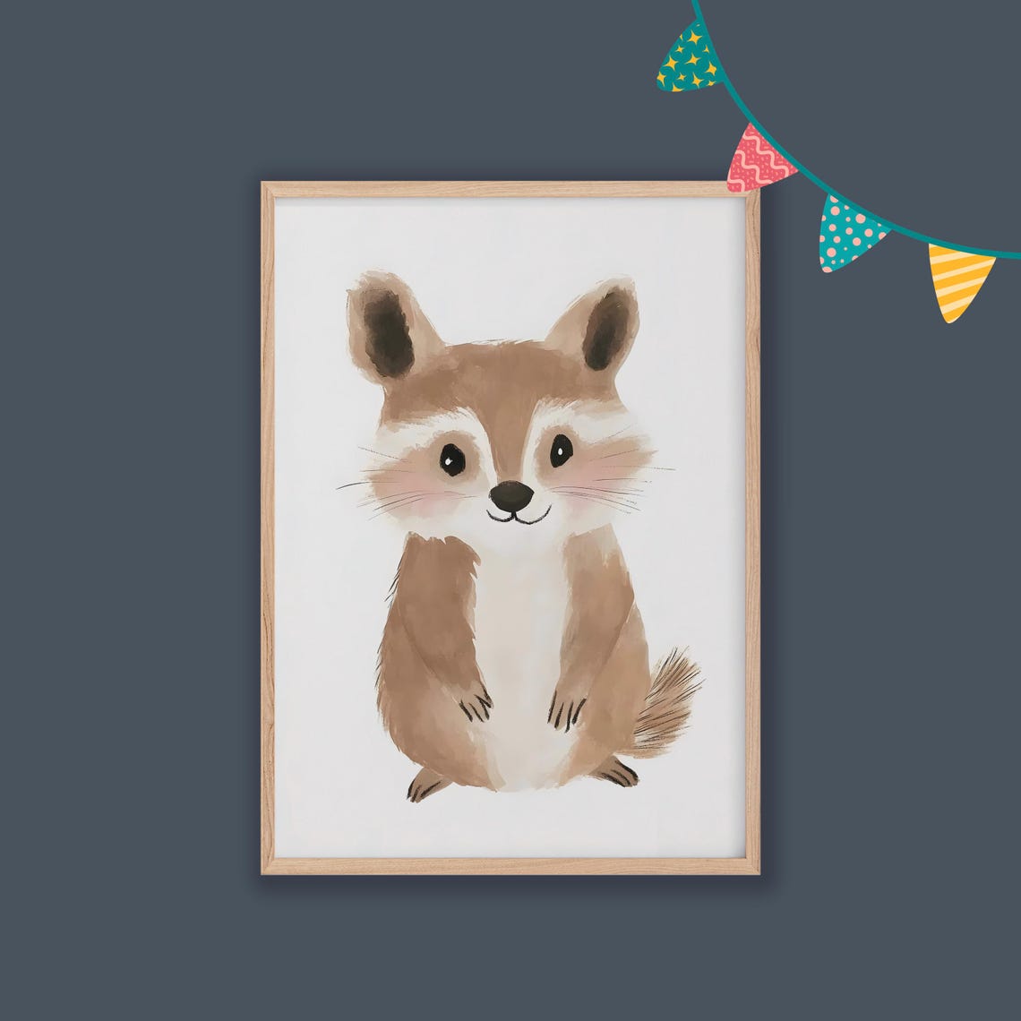 Nursery Decor Baby Room Wall Art Nursery Decor Prints Animal Boho Kids Room Decor Instant Playroom Print