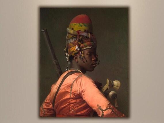 Bashi Bazouk Art Print, Ottoman Wall Decor