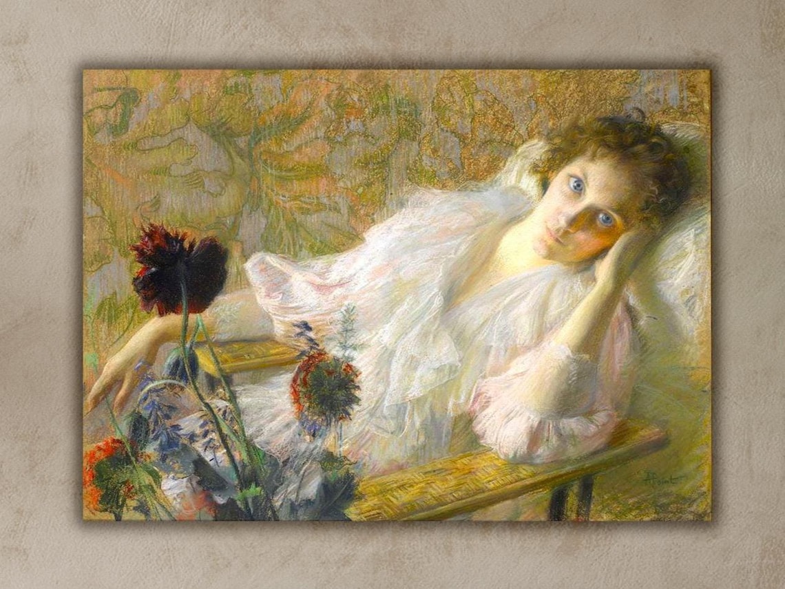 Armand Point Autumn Soul, Symbolist Art Nouveau