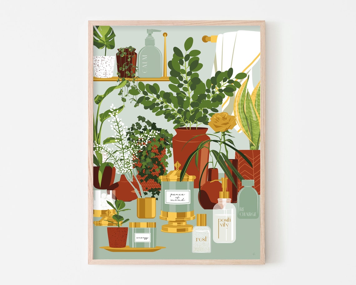 Self Care Gift, Bathroom Wall Art Print - Image 2