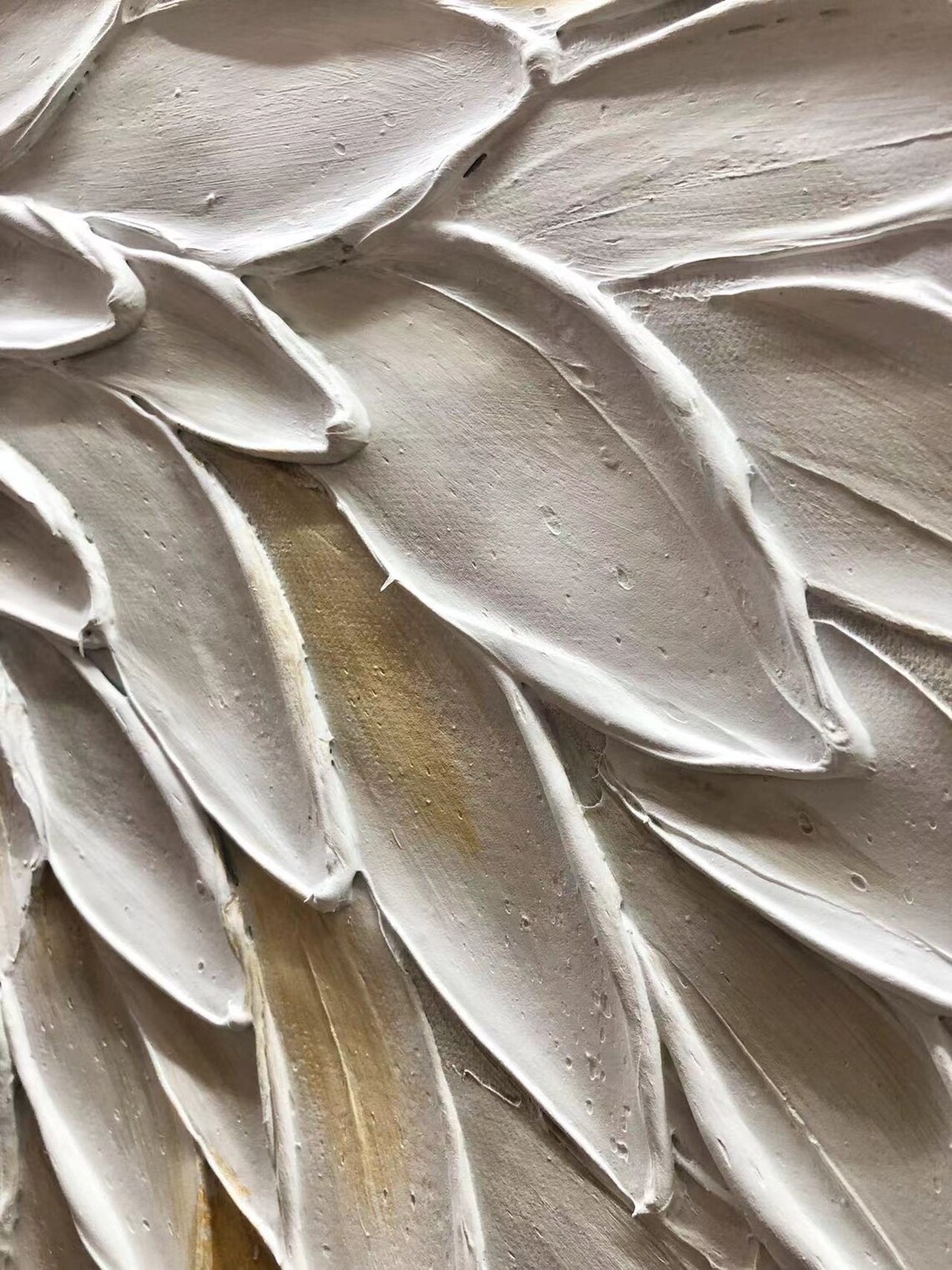 Minimalist Wabi Sabi Floral Petal Landscape Art Print - Image 4