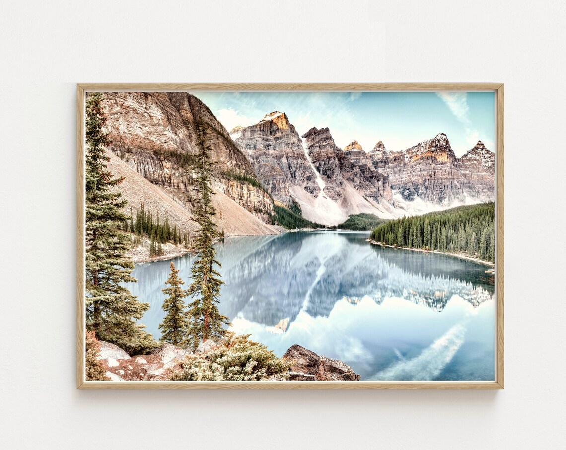Banff National Park Lake Louise Travel Poster