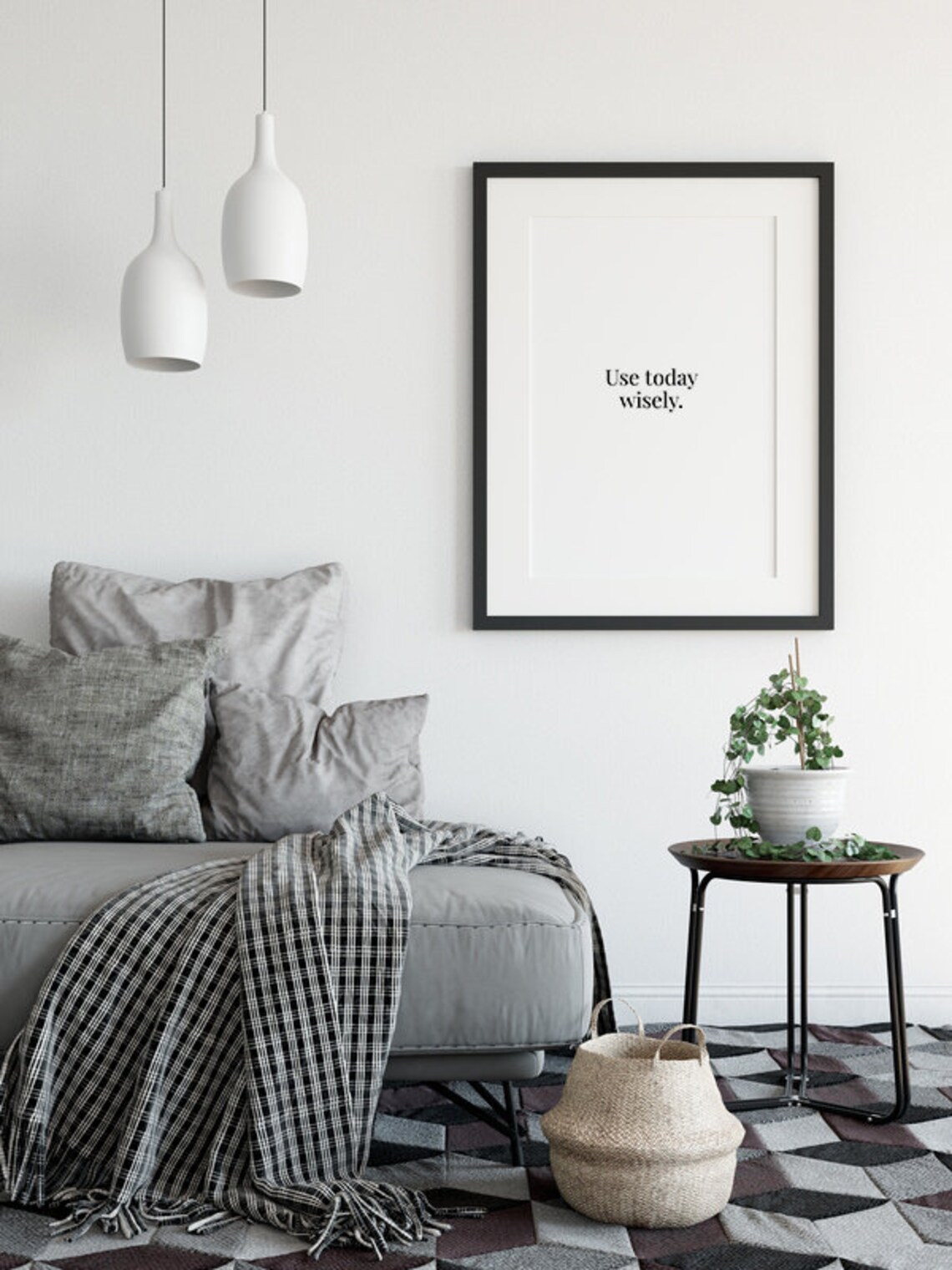 Motivational Quotes Focus Wall Art Print - Image 2