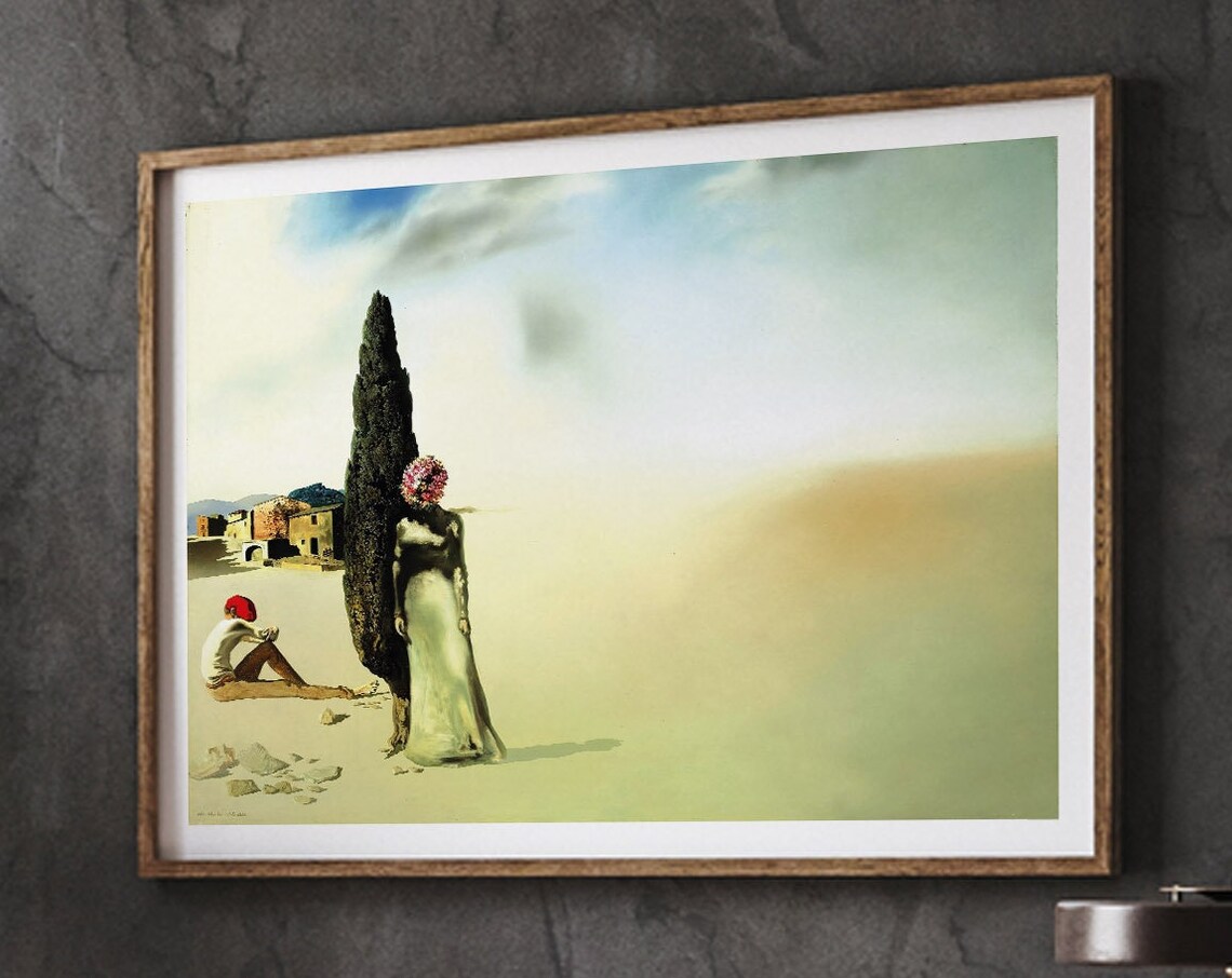 Salvador Dali Printemps Ncrophilique 1936 Poster Print