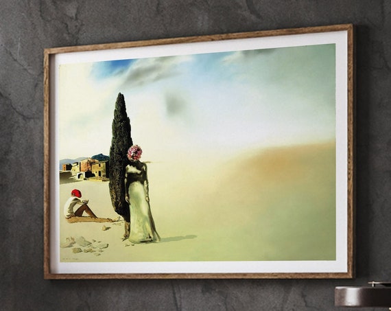 Salvador Dali Printemps Ncrophilique 1936 Poster Print