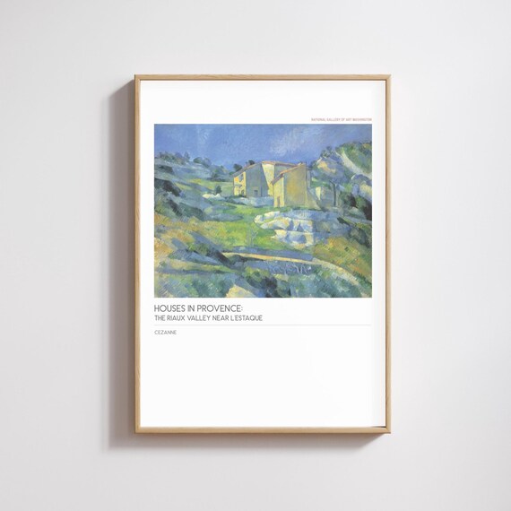 Cezanne Art Print, French Impressionist Art