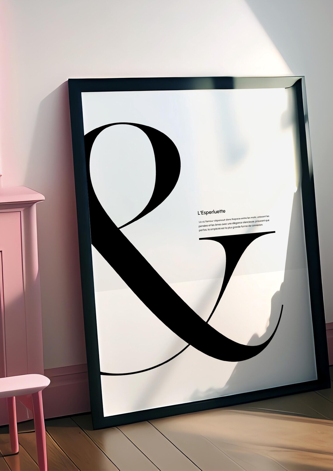 Lesperluette Minimalist Love And Elegance Poster - Image 2