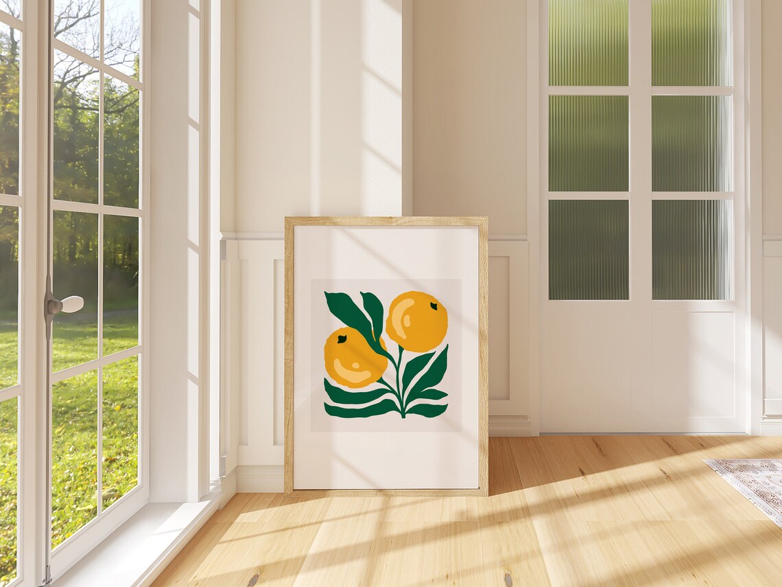 Jungle Flora Tropical Flowers Poster Print - Image 4