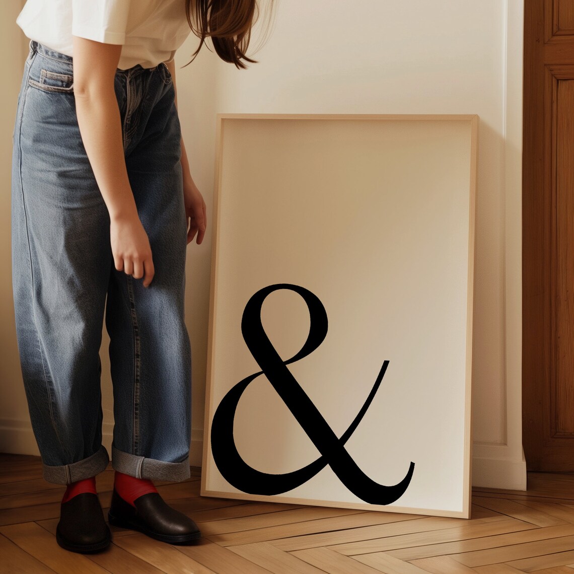 Letter Print, Minimalist Monogram Alphabet Art - Image 4