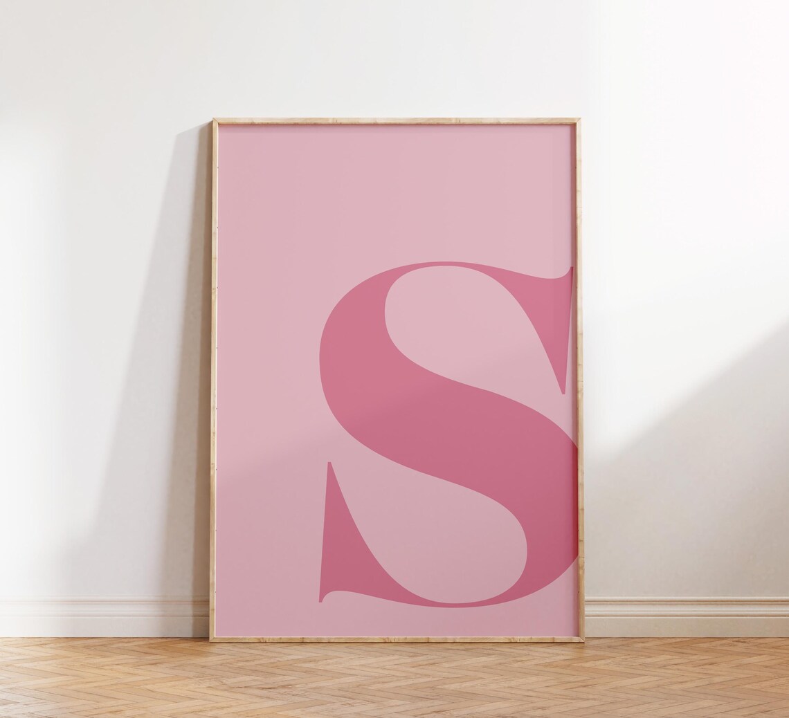 Letter S Alphabet Art, Nursery Wall Decor - Image 5
