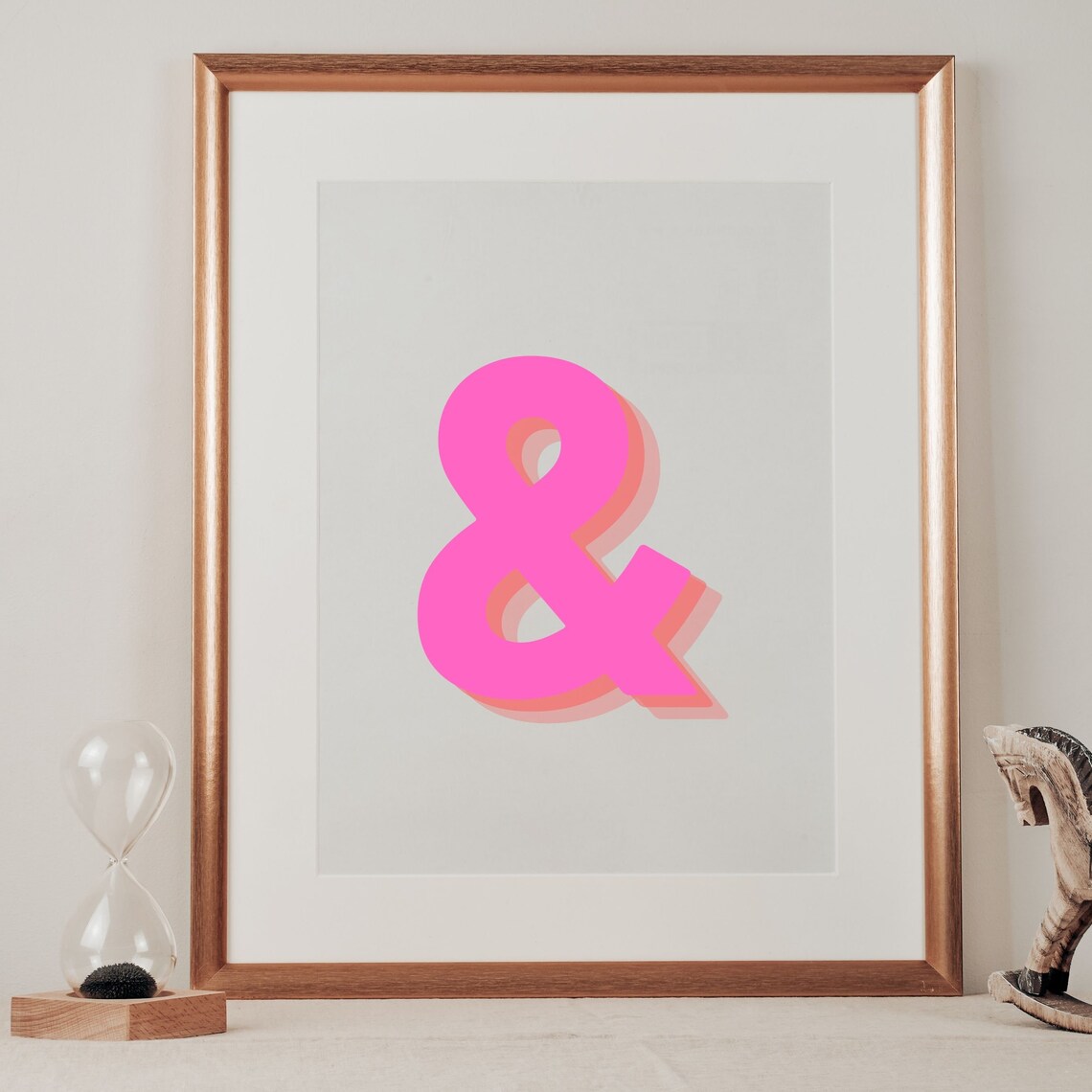 Retro 3D Letter Monogram, Baby Alphabet Art Print - Image 4