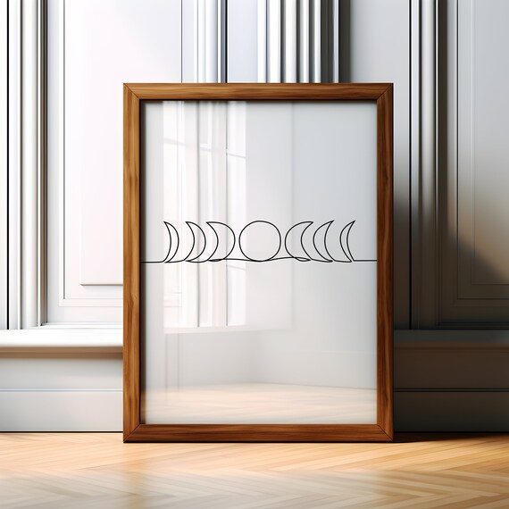 Sun Minimalist Line Art Sun Wall Art Print Line Art Poster Print Minimalist Line Art Wall Decor Line Art Wall Decor