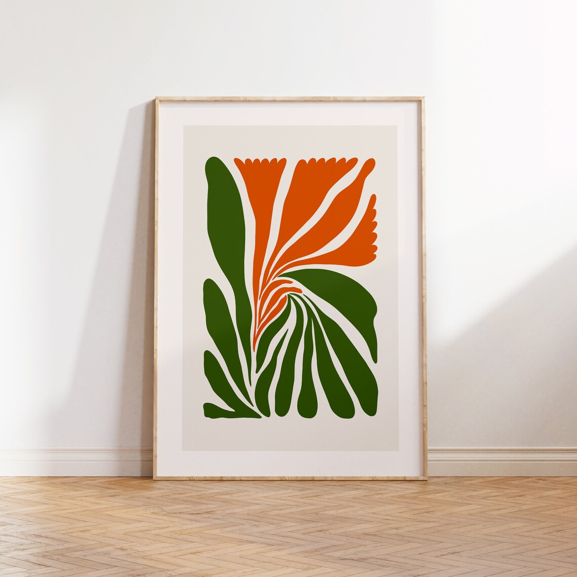 Eclectic Flowers Colorful Abstract Flower Poster