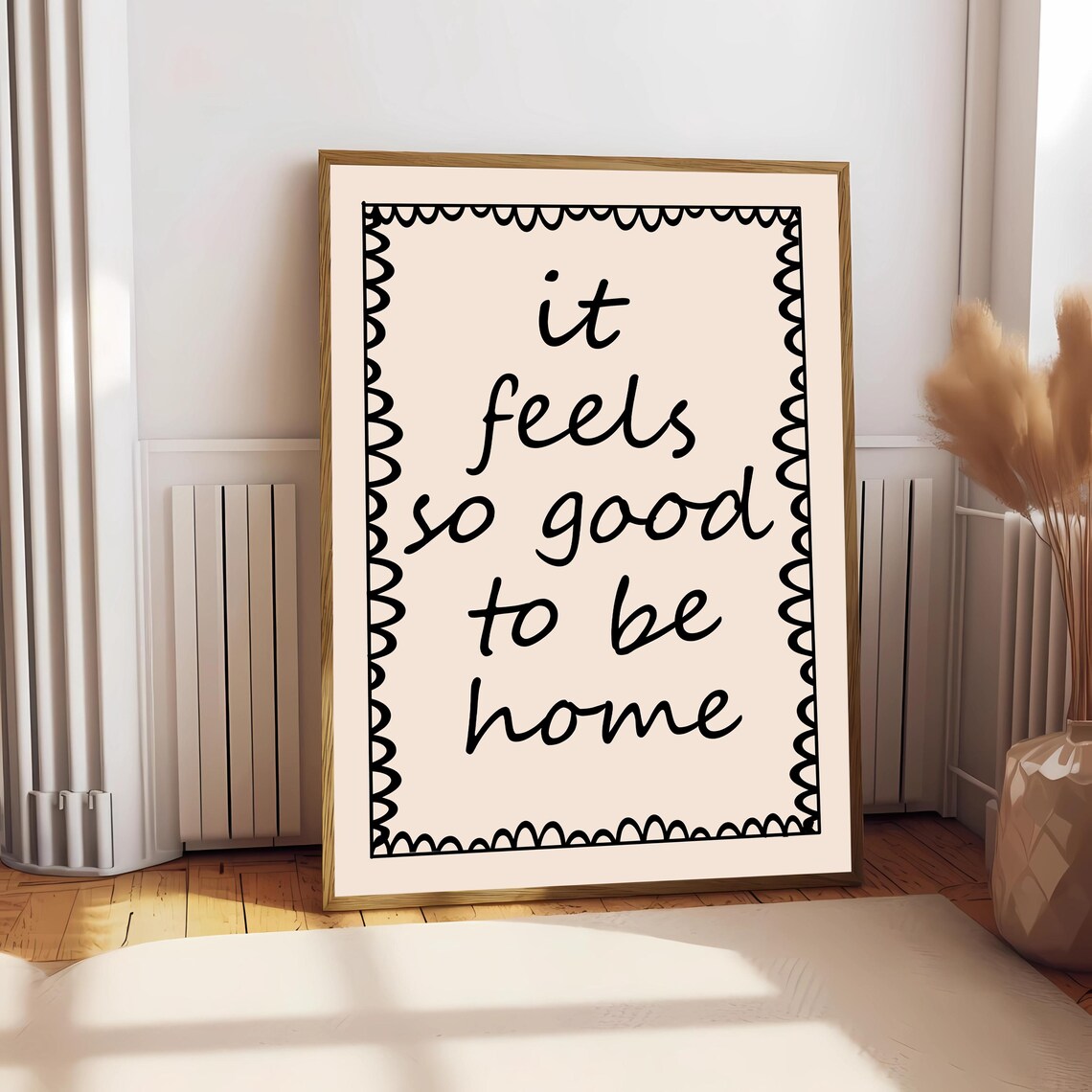 It Feels So Good To Be Home, Daily Reminder Print - Image 2