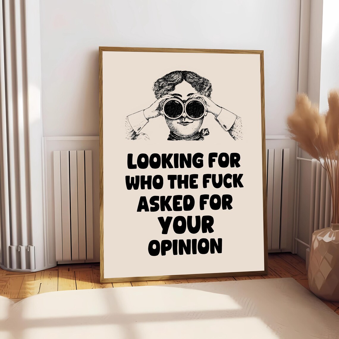 Looking For Who Asked For Opinion, Funny Desk Decor - Image 2