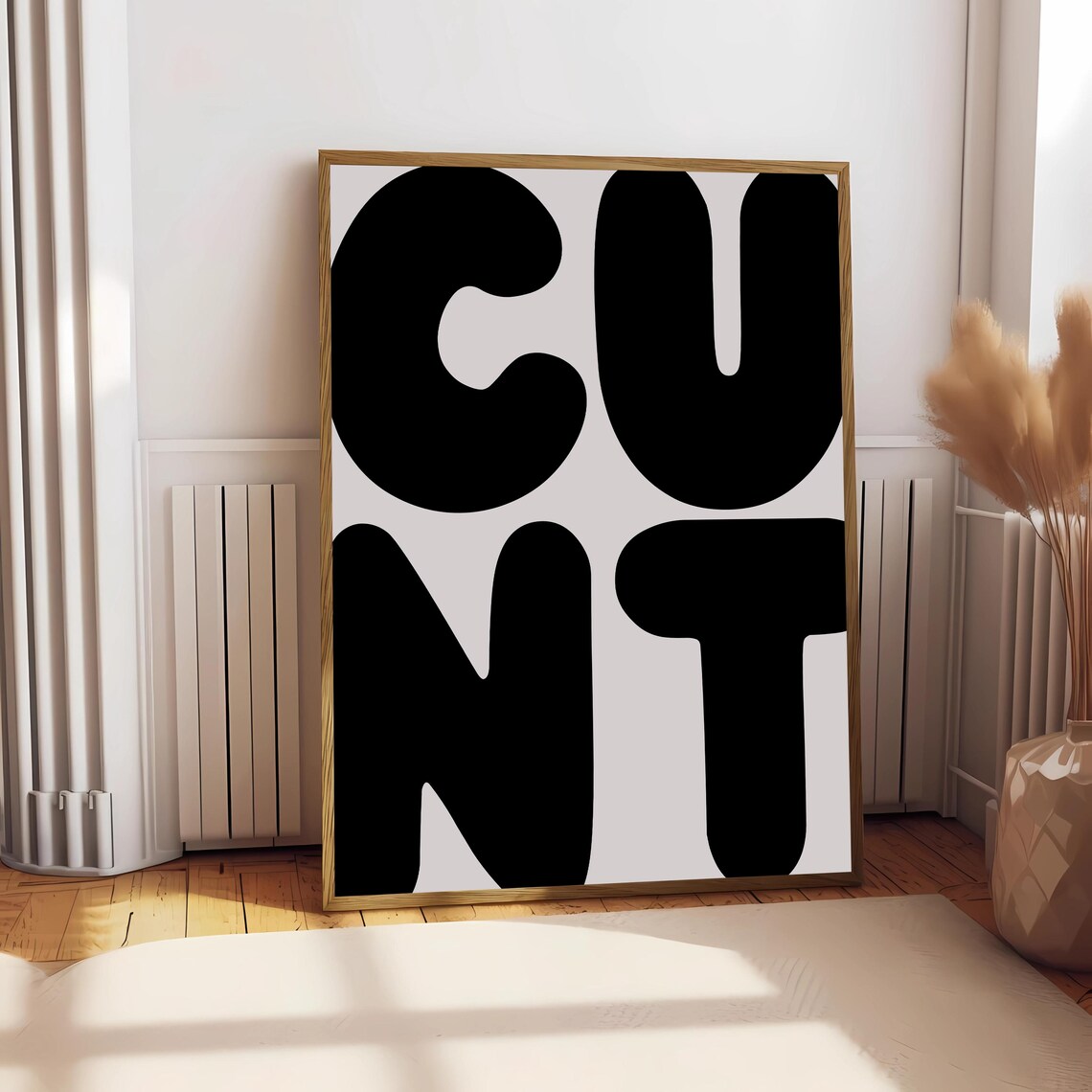 CNT Funny Typography Poster, Sarcastic Saying - Image 2