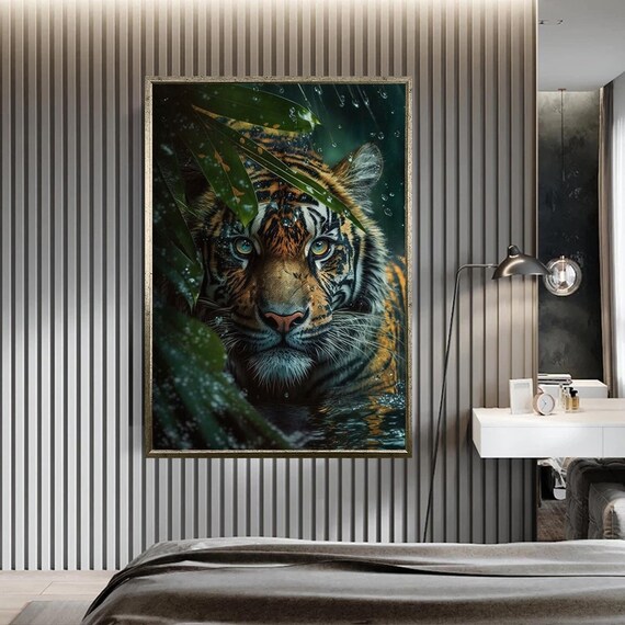 Abstract Leopard Art Print