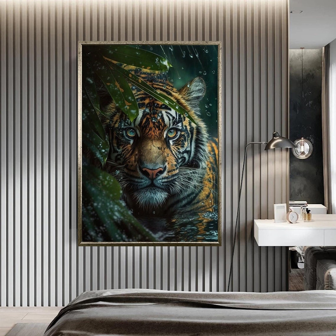 Abstract Leopard Art Print
