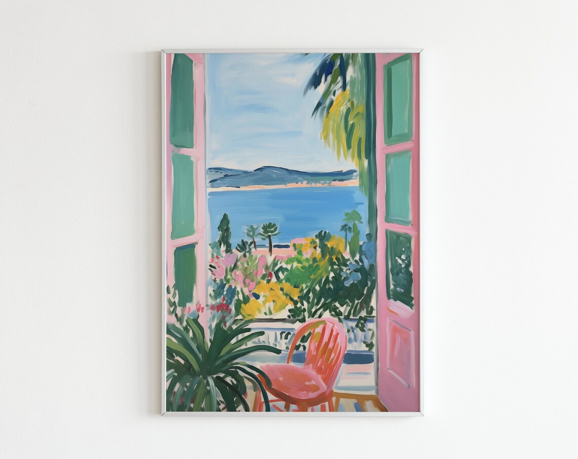Henri Matisse Open Window Fauvism Art Print