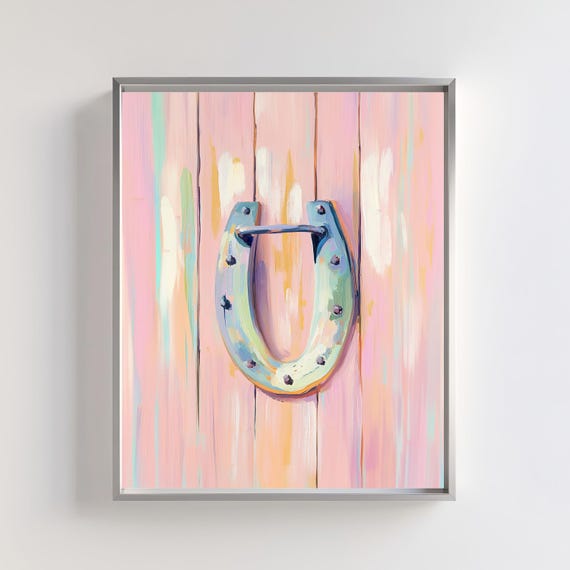 Minimalist Wild West Print Lucky You Poster Rustic Horseshoe Wall Art Good Luck Babe How Lucky Are We Art Western Lucky Girl Art