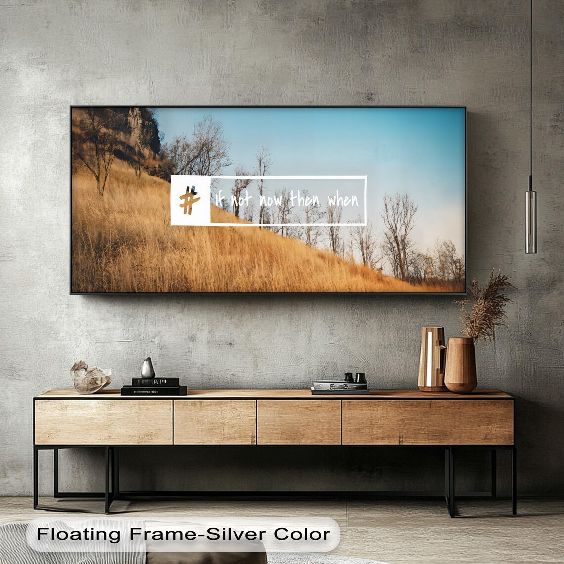 Motivational Quote Glass Wall Art Modern Office Inspiration