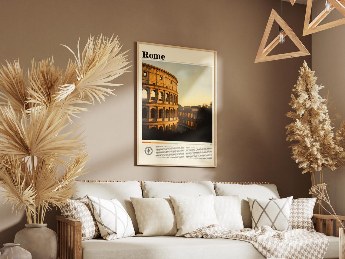 Rome Travel Print Rome Colosseum Print Rome Italy Wall Art Rome Poster Colosseum Photo Rome Italy Poster Print Rome Colosseum Decor - Image 8