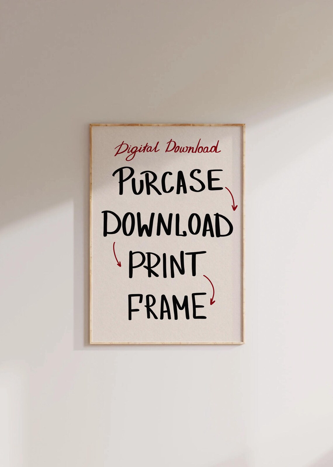Dorm Rules Decor Quote Print, Preppy Y2K Poster - Image 3