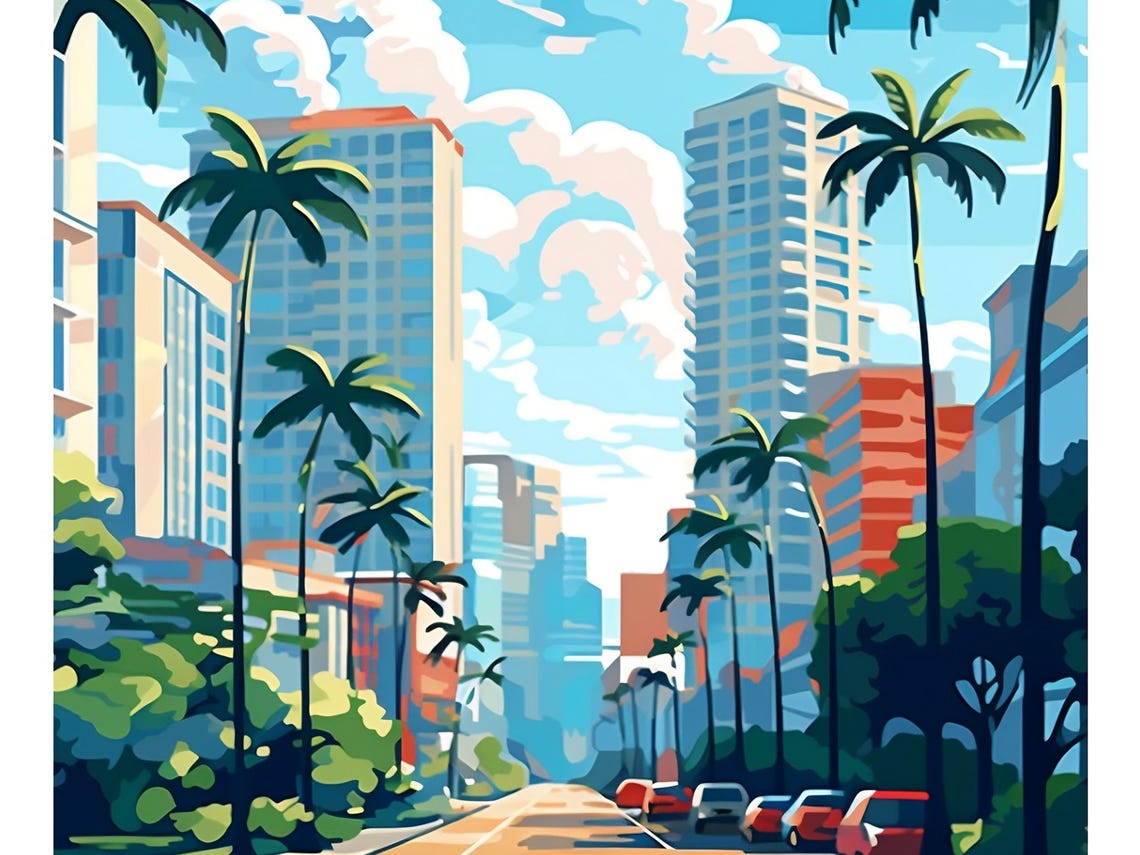 Honolulu Hawaii Vintage Travel Poster Print Wall Art Gift Idea Home Decor - Image 3
